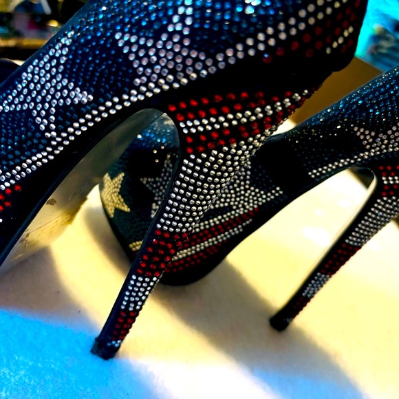 Almost Brand New All American Heels By HERSTYLE - Size 5 - Heel Height 6” -box 3 - Picture 6 of 6